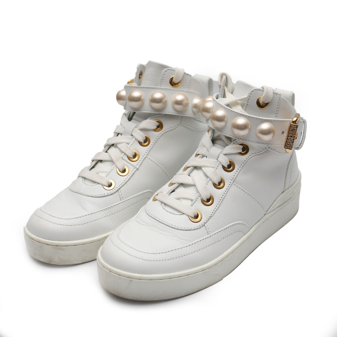 Moschino Zapatillas blancas Talla 36