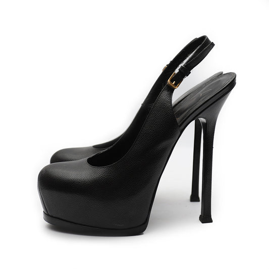 Saint Laurent YSL Black Pumps Talla 38