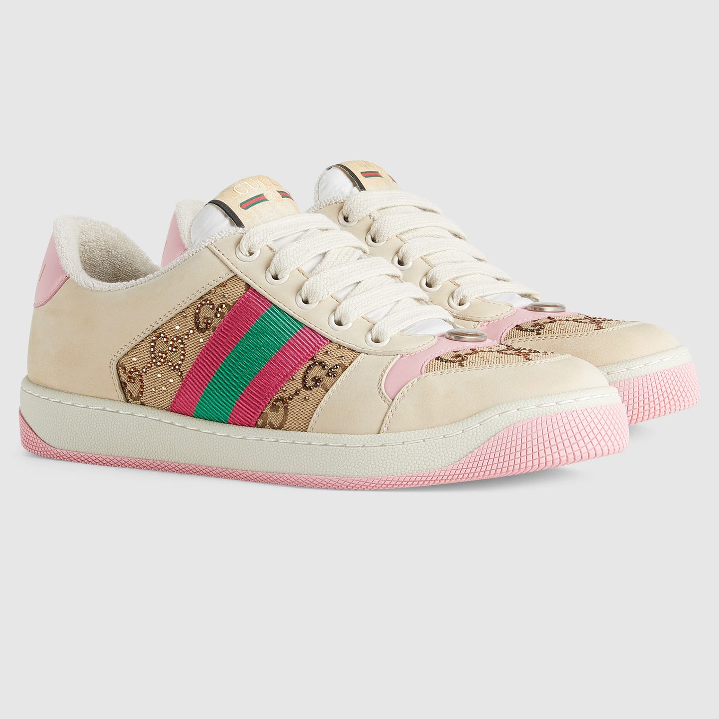 Gucci Zapatilla Baskets Screener con cristales Talla 36