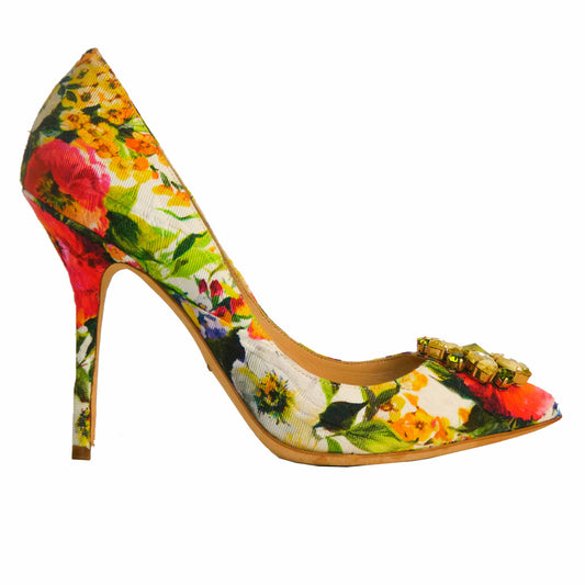 Zapatos floreados Dolce & Gabbana Talla 40