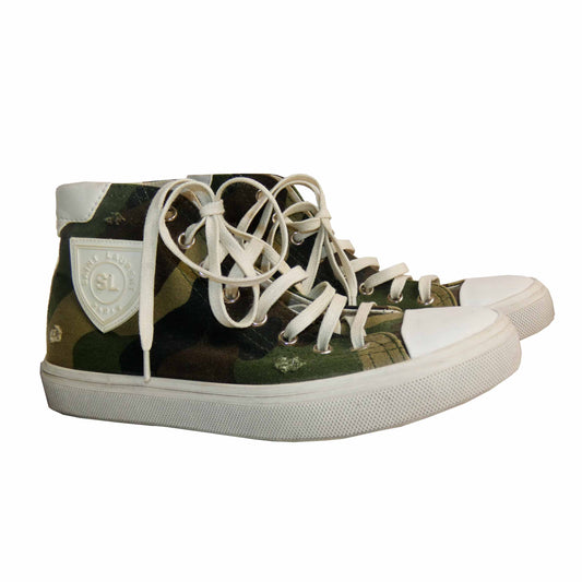 Zapatilla Saint Laurent camuflaje