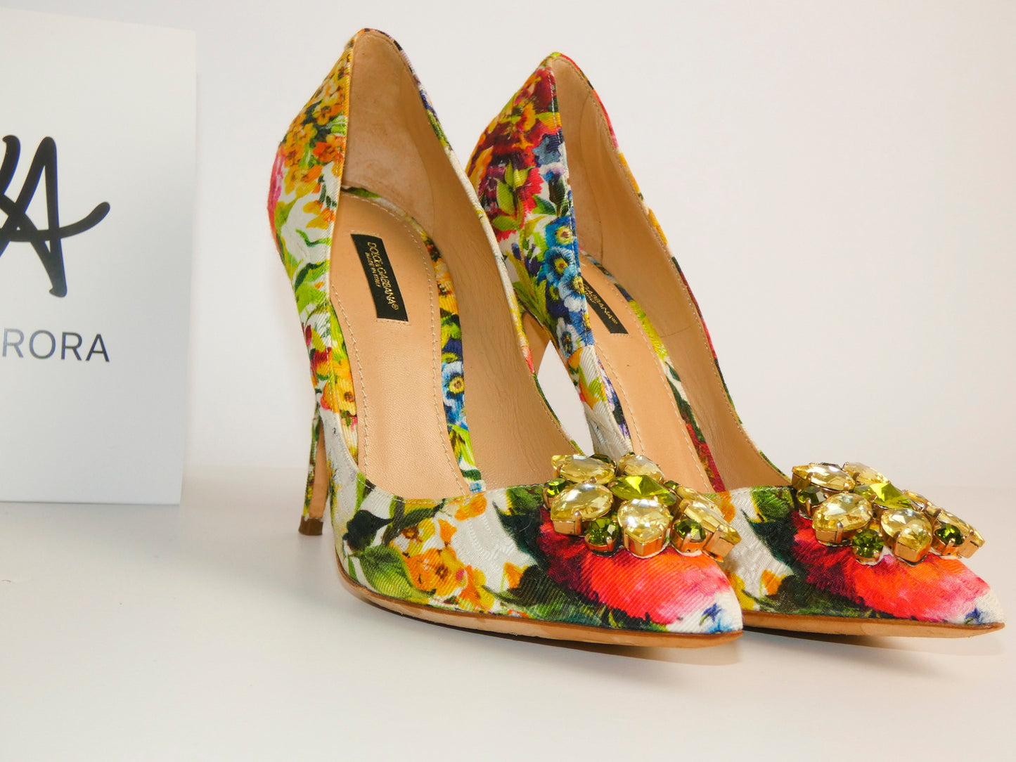 Zapatos floreados Dolce & Gabbana Talla 40